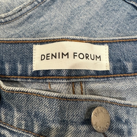 Denim Forum - The Arlo High Rise Straight Jean - Picture 5 of 5